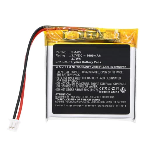 CoreParts Battery 3.7Wh 3.7V 1000mAh for Sony Wireless Headset, MBXWHS-BA264 von CoreParts