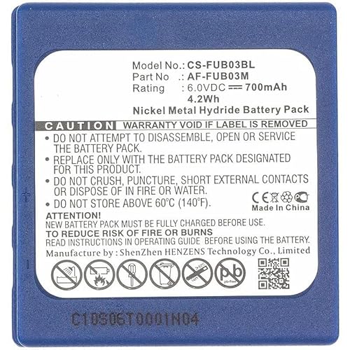 CoreParts Battery 4.20Wh NI-Mh 6V 700mAh Blue for Crane Remote, MBXCRC-BA003 CoreParts Battery 4.20Wh NI-Mh 6V 700mAh Blue for Crane Remote, MBXCRC-BA003 von CoreParts
