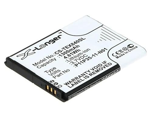 CoreParts Battery for Calculator 4.81Wh Li-ion 3.7V 1300mAh, W125989648 (4.81Wh Li-ion 3.7V 1300mAh Black for Texas Instruments Calculator Select TI-Nspire CX, TI Nspire CX, TI) von CoreParts