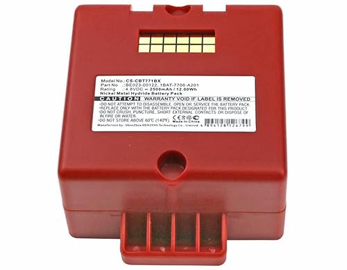 CoreParts Battery for Crane Remote Control 12Wh NI-Mh 4.8V, W125990074 (Control 12Wh NI-Mh 4.8V 2500mAh Red for Cattron Theimeg Crane Remote Control LRC, LRC-L, LRC-M) von CoreParts