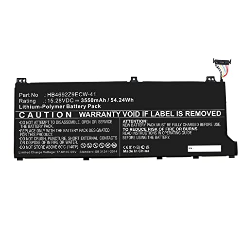 CoreParts Battery for Huawei Battery for Huawei 10Wh, W127361838 (Battery for Huawei 10Wh Li-Pol 3.8V. 2600mAh MateBook D 14) von CoreParts