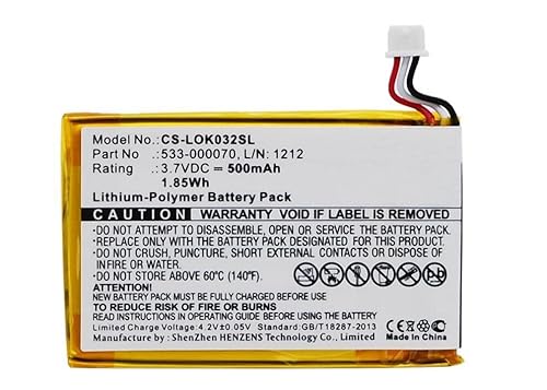 CoreParts Battery for Keyboard,Mouse 1.85Wh Li-Pol 3.7V 500mAh, MBXKM-BA005 von CoreParts