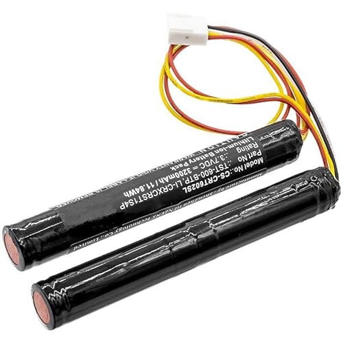 CoreParts Battery for Remote Control 11.84Wh Li-ion 3.7V 3200mAh, W125993851 (11.84Wh Li-ion 3.7V 3200mAh Black for Crestron Remote Control TST-600, TST-600 Touchpanels, TST-602,) von CoreParts