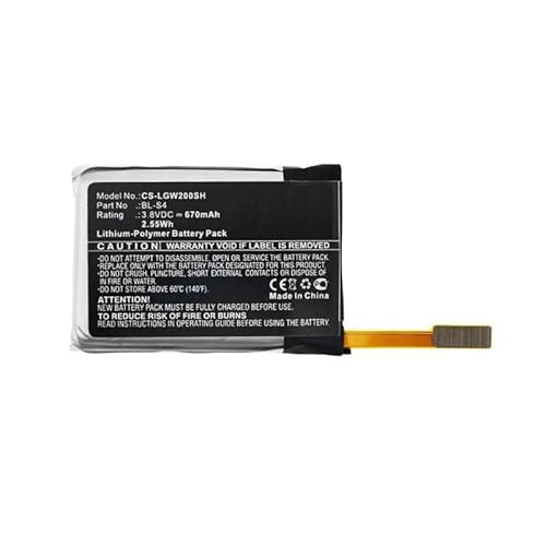 CoreParts Battery for Smartwatch 2.55Wh Li-Pol 3.8V 670mAh, MBXSW-BA060 von CoreParts