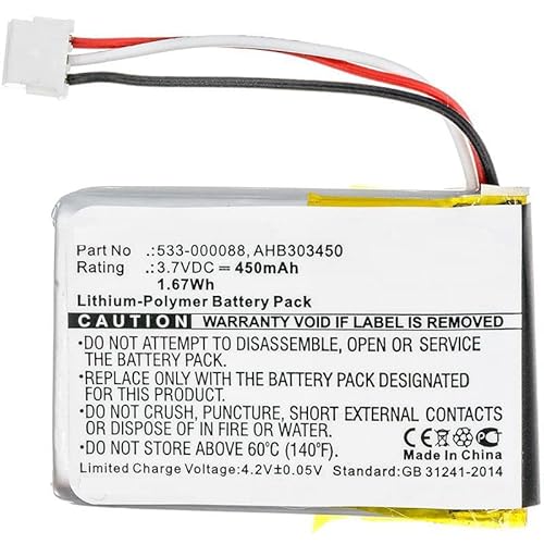 CoreParts Battery for Wireless Mouse 1.67WH Li-ion 3.7V 0.45Ah, W125902107 (1.67WH Li-ion 3.7V 0.45Ah) von CoreParts