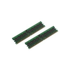 CoreParts - DDR2 - Kit - 4 GB: 2 x 2 GB - DIMM 240-PIN - 400 MHz / PC2-3200 - 1.8 V - registriert - ECC von CoreParts