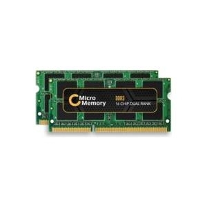 CoreParts - DDR3 - Kit - 8 GB: 2 x 4 GB - SO DIMM 204-PIN - 1333 MHz / PC3-10600 - ungepuffert - non-ECC von CoreParts