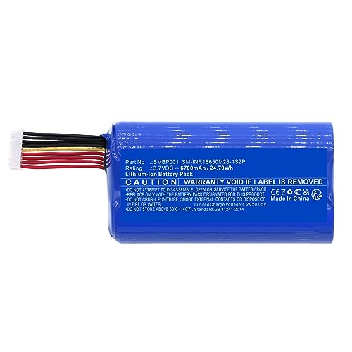 CoreParts Ersatzteil Battery 24.79Wh Li-ion 3.7V 6700mAh Blue for Sunmi, MBXPOS-BA0589 CoreParts Ersatzteil Battery 24.79Wh Li-ion 3.7V 6700mAh Blue for Sunmi, MBXPOS-BA0589 von CoreParts