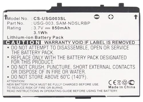 CoreParts Ersatzteil Battery 3.1Wh Li-ion 3.7V 850mAh Black for Game Console, MBXGS-BA009 CoreParts Ersatzteil Battery 3.1Wh Li-ion 3.7V 850mAh Black for Game Console, MBXGS-BA009 von CoreParts