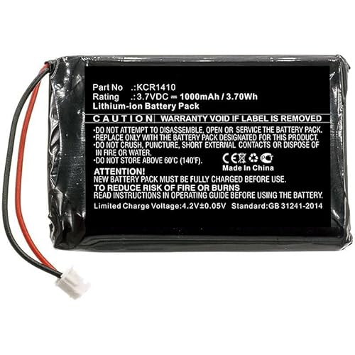 CoreParts Ersatzteil Battery 3.70Wh Li-ion 3.7V 1000mAh Grey for Game Console, MBXGS-BA029 von CoreParts