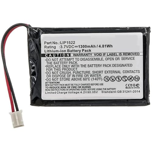 CoreParts Ersatzteil Battery 4.81Wh Li-ion 3.7V 1300mAh Black for Game, MBXGS-BA026 von CoreParts