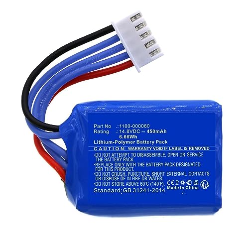 CoreParts Ersatzteil Battery 6.66Wh Li-Polymer 14.8V 450mAh Blue, MBXAL-BA076 von CoreParts