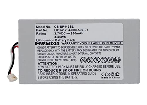 CoreParts Ersatzteil Battery for Game Console 3.44Wh Li-ion 3.7V 930mAh, W125990738 (3.44Wh Li-ion 3.7V 930mAh White Grey for Sony Game Console PSP GO, PSP-N100, PSP-NA1006) von CoreParts