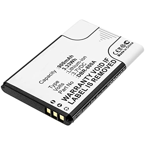 CoreParts Ersatzteil Mobile Battery for Doro 3.33Wh Li-ion 3.7V 900mAh, W125992789 (3.33Wh Li-ion 3.7V 900mAh Black for Doro Mobile, Smartphone Primo 805, 6520, 6530, 1350, 1360, 1361,) von CoreParts