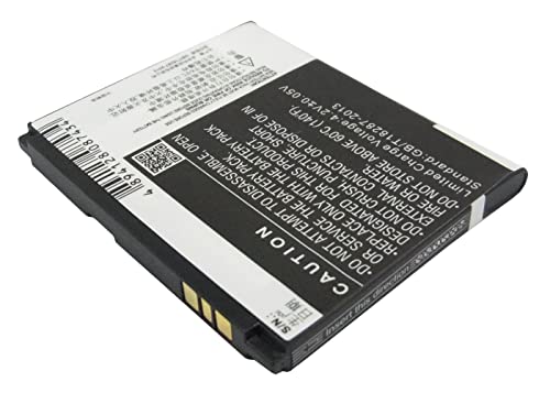 CoreParts Ersatzteil Mobile Battery for GIONEE 4.99Wh Li-ion 3.7V 1350mAh, W125992863 (4.99Wh Li-ion 3.7V 1350mAh Black for GIONEE Mobile, Smartphone C900, D500, GN105, TD500) von CoreParts