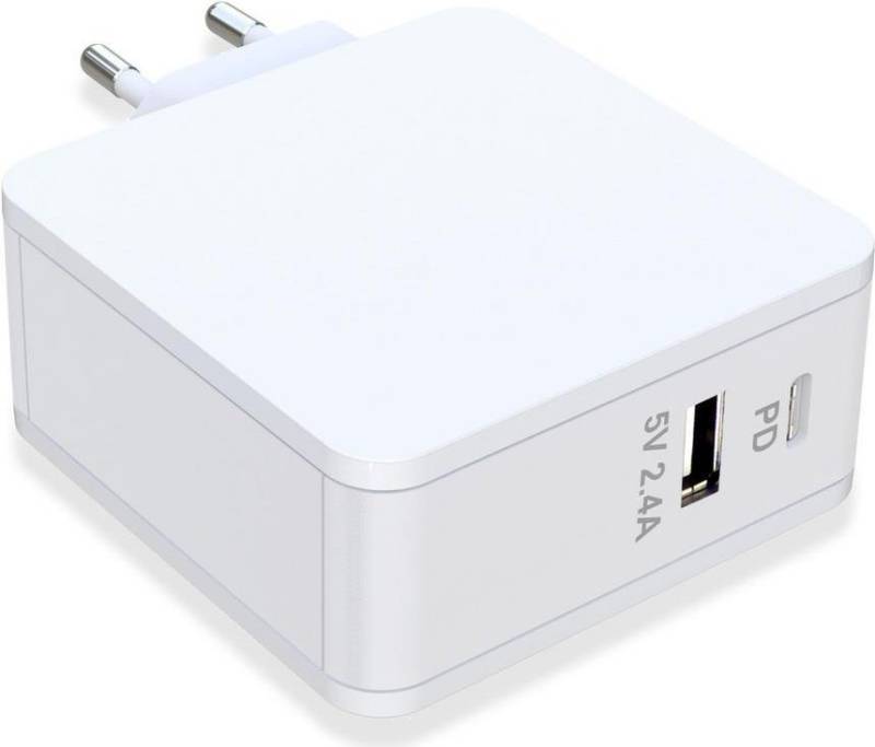 CoreParts MBXAP-AC60USBC Ladegerät für Mobilgeräte Weiß Indoor (MBXAP-AC60USBC) von CoreParts