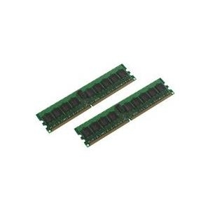 CoreParts MicroMemory - DDR2 - 4 GB: 2 x 2 GB - DIMM 240-PIN - 400 MHz / PC2-3200 - registriert - ECC Chipkill - für IBM eServer xSeries 226, 236, 260, 336, 346, 366, 460, Lenovo BladeCenter HS20 (MMI2867/4096) von CoreParts