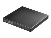 CoreParts Portable Slim - Diskettenlaufwerk - kombinierte CD-RW / DVD-ROM - 24x10x24x/8x - USB 2.0 - ekstern - sort von CoreParts