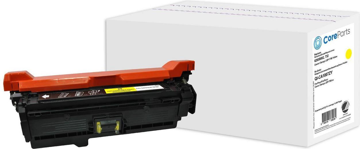 CoreParts Toner Yellow 6260B002 (QI-CA1007ZY) von CoreParts