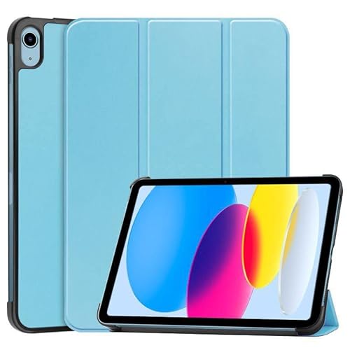 CoreParts Tri-fold Caster Hard Shell Cover - Sky Blue for Apple, TABX-IP10-COVER5 CoreParts Tri-fold Caster Hard Shell Cover - Sky Blue for Apple, TABX-IP10-COVER5 von CoreParts