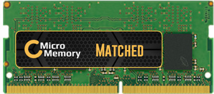 MicroMemory MMXCR-DDR4SD0001. Komponente für: Notebook, RAM-Speicher: 8 GB, Speicherlayout (Module x Größe): 1 x 8 GB, Interner Speichertyp: DDR4, Speichertaktfrequenz: 2400 MHz (MMXCR-DDR4SD0001) von CoreParts