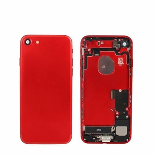 MicroSpareparts Mobile iPhone 7 Back Cover, MOBX-IP7G-HS-R (Apple iPhone 7 Back Cover with Small Parts Assembly - Without Logo - Red) von CoreParts