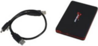 CoreParts - Festplatte - 1TB - extern - 2.5 (6,4 cm) - USB2.0 - 5400 U/min - Puffer: 8MB (MS1T1E2.5USB) von CoreParts