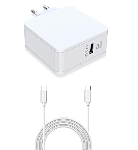 USB-C Power Adapter White von CoreParts