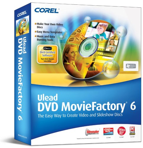 Corel DVD MovieFactory 6 (englisch) von Corel