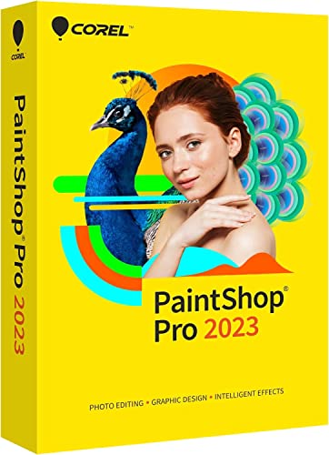 Corel PaintShop Pro 2023 | Photo Editing & Graphic Design Software | AI Powered Features | Standard | 1 Gerät | 1 Benutzer | PC | Code [Kurier] von Corel