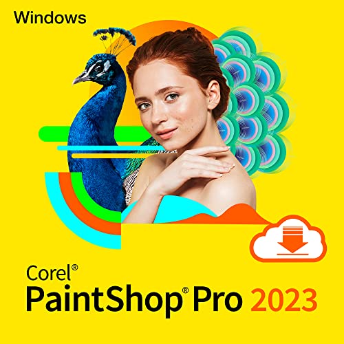 Corel PaintShop Pro 2023 | Photo Editing & Graphic Design Software | AI Powered Features | Standard | 1 Gerät | 1 Benutzer | PC | PC Aktivierungscode per Email von Corel