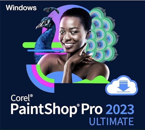 Corel PaintShop Pro 2023 | Photo editing and graphic design software + a creative collection | Features supported by AI | Ultimate | 1 Gerät | 1 Benutzer | PC | PC Aktivierungscode per Email von Corel
