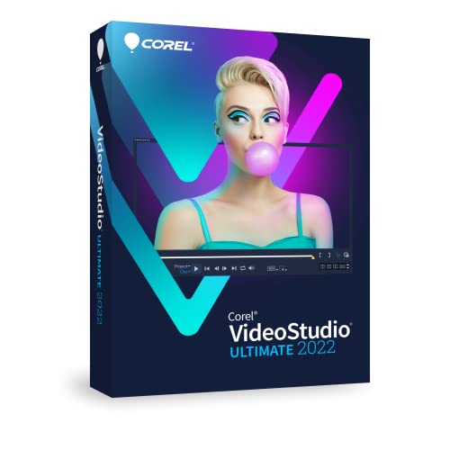 Corel VideoStudio 2022 Ultimate | Videoschnittprogramm | 1 Windows Gerät | 1 Jahr | Code [Kurier] von Corel