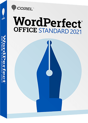 Corel WordPerfect Office 2021 Standard - Lizenz - 1 Benutzer - Win - Englisch, Französisch (LCWP2021ML1) von Corel