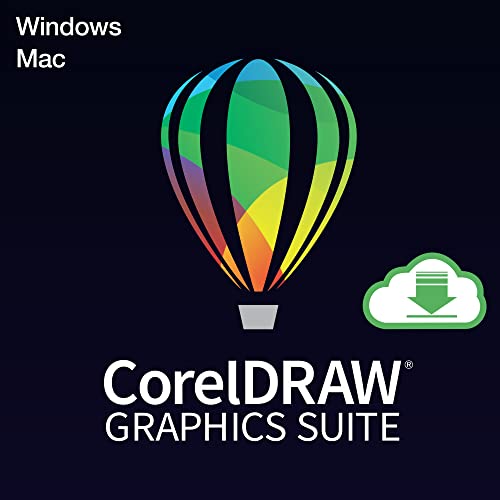 CorelDRAW Graphics Suite 2023 | Grafikdesign-Software für professionelle | Anwender Vektorillustration, Layout und Bildbearbeitung | Dauerlizenz | Graphics Suite | 1 Gerät | 1 Benutzer von Corel