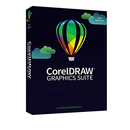 CorelDRAW Graphics Suite 2023 | Grafiksoftware für Profis | Illustration & Grafikdesign, Layout, Bildbearbeitung, Typografie | 1 Windows/Mac-Gerät | 1 Jahr | Code [Kurier] von Corel