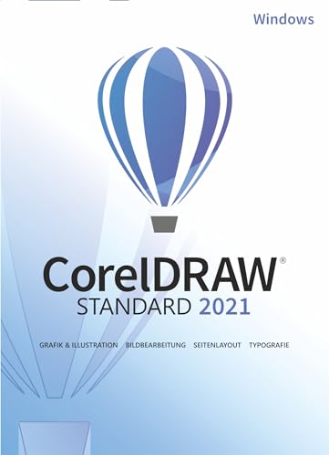 CorelDRAW Standard 2021 DE DVD EU von Corel