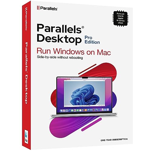 Parallels Desktop 18 for Mac Pro Edition | Run Windows on Mac Virtual Machine Software | 1 Year Subscription [Mac Key Card] von Corel