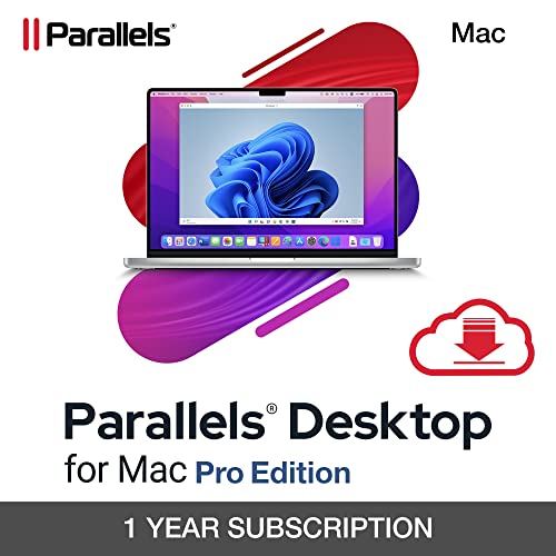 Parallels Desktop 18 für Mac Pro Edition | Ausführen von Windows auf Mac Virtual Machine Software | 1 Gerät | 1 Benutzer | 1 Jahr | Mac | Mac Aktivierungscode per Email von Corel