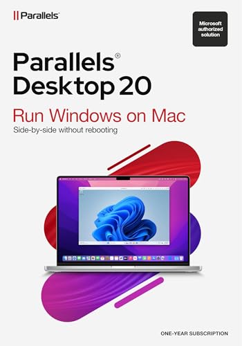 Parallels Desktop 19 für Mac | Ausführen von Windows auf Mac Virtual Machine Software | 1 Gerät | 1 Benutzer | 1 Jahr | Mac | Code [Kurier] von Corel