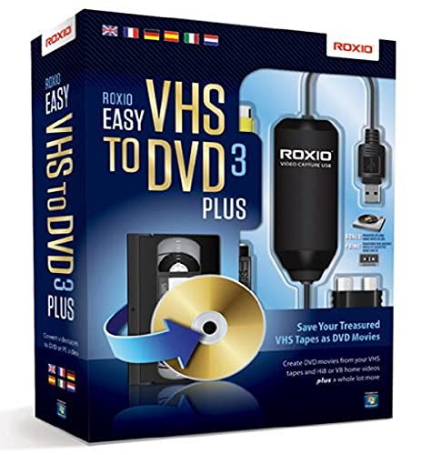 Roxio Easy VHS to DVD 3 Plus Videoschnittsoftware für Apple iPad/iPod Touch/iPhone und Android von Corel