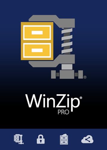WinZip 28 Pro | File Management, Encryption, Compression & Backup Software | PC Aktivierungscode per Email von Corel