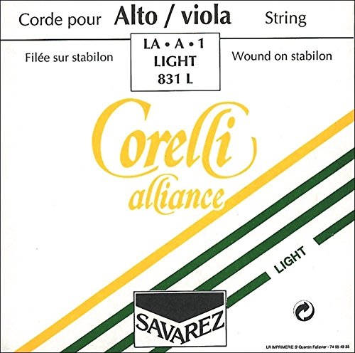 Corelli Viola Saiten Alliance G Synthetic/Silber umsponnen Forte 833F Corelli Viola Saiten Alliance G Synthetic/Silber umsponnen Forte 833F von Savarez