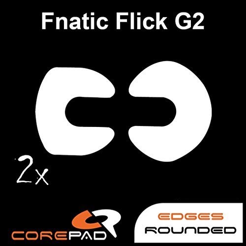 COREPAD Skatez PRO 140 Ersatz Mausfüße Replacement Mouse Feet Fnatic Flick G2 von Corepad