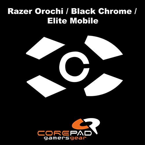 Corepad Mausfüße Skatez Pro 23 Razer Orochi - Razer Orochi Black Chrome - Razer Orochi Elite Mobile von Corepad