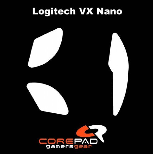Corepad Mausfüße Skatez Pro 49 Ersatz Mausfüße kompatibel mit Logitech VX Nano von Corepad