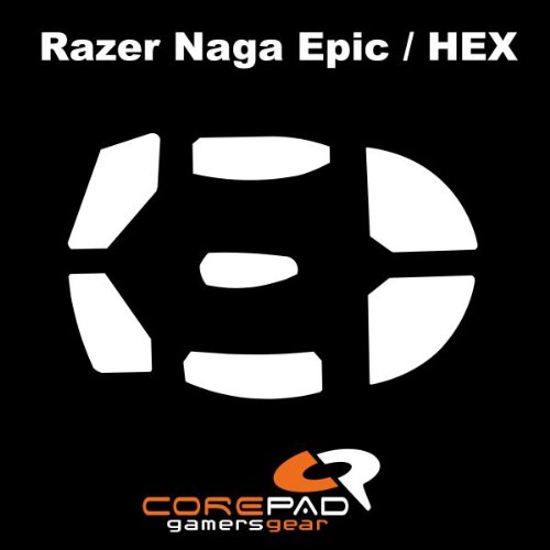 Corepad Mausfüße Skatez Pro 53 Razer Naga Epic - Razer Naga Epic 2012 - Razer Naga Hex von Corepad