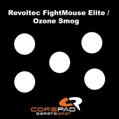 Corepad Mausfüße Skatez Pro 79 Revoltec FightMouse Elite - Ozone Smog - CyberSnipa Silencer von Corepad