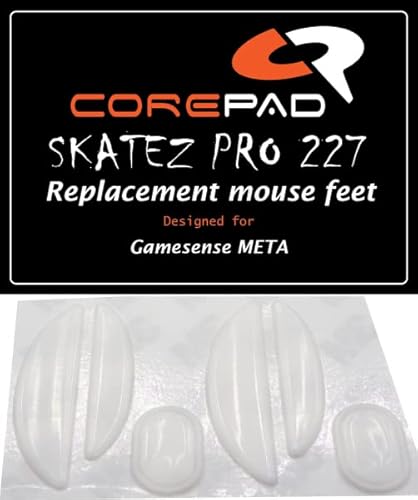 Corepad Skatez Maus Skates Ersatz Mausfüße (Gamesense META) von Corepad