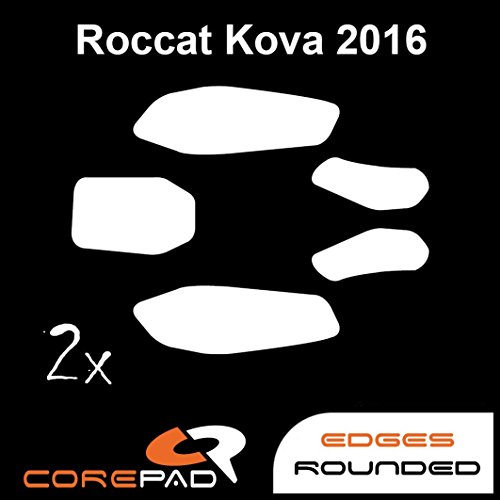 Corepad Skatez PRO 142 Ersatz Mausfüße Replacement Mouse Feet Roccat Kova 2016 von Corepad